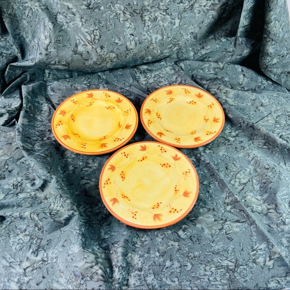 Fitz and Floyd Del Vino Grapevine Salad Plate - Picture 4 of 7